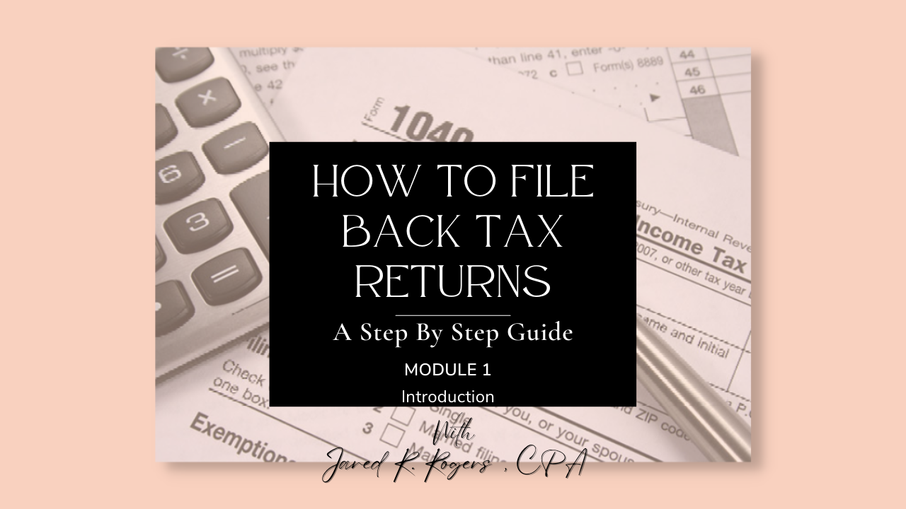 How Do You File Old Tax Returns